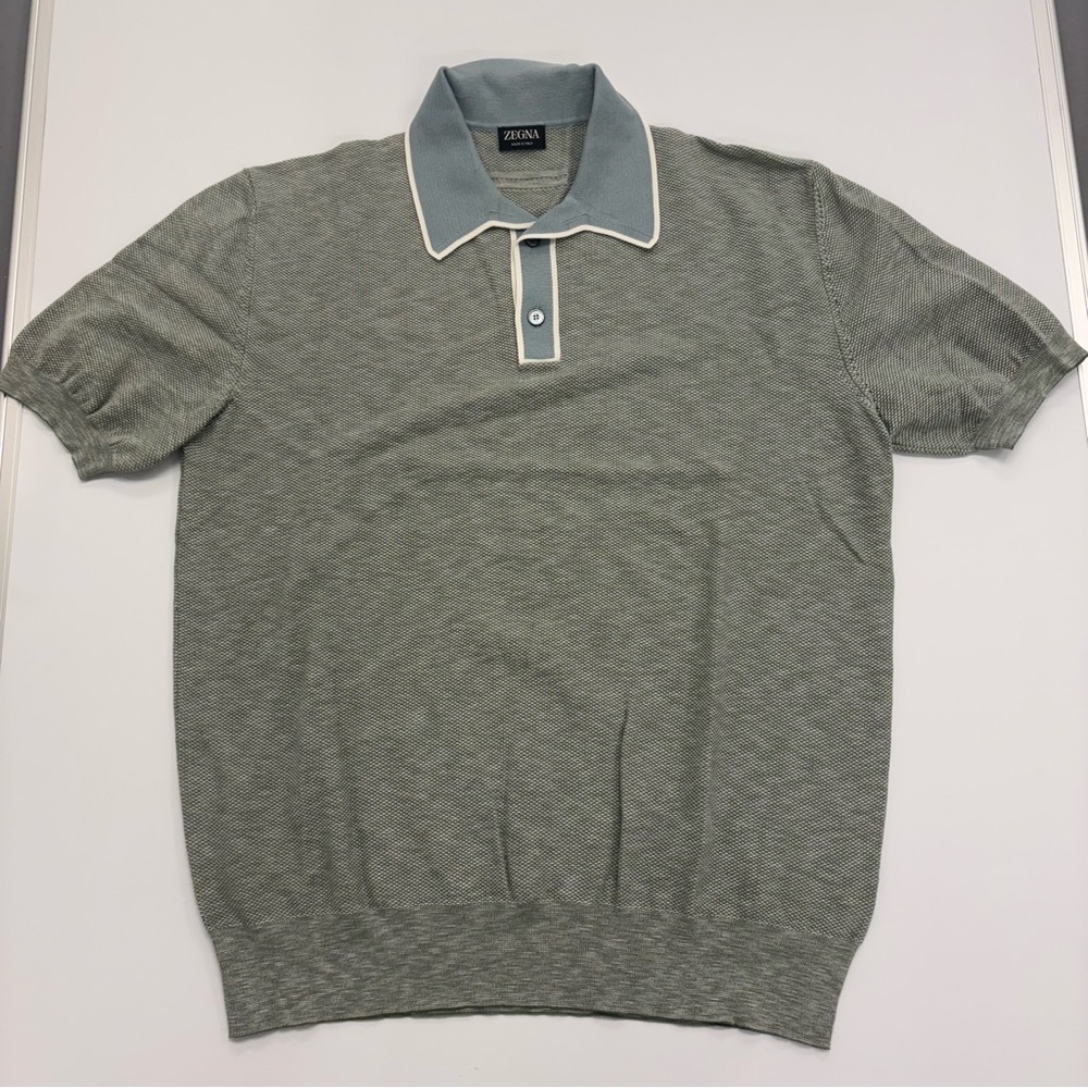 Gray Polo Shirt for Men - Picture 2 of 6